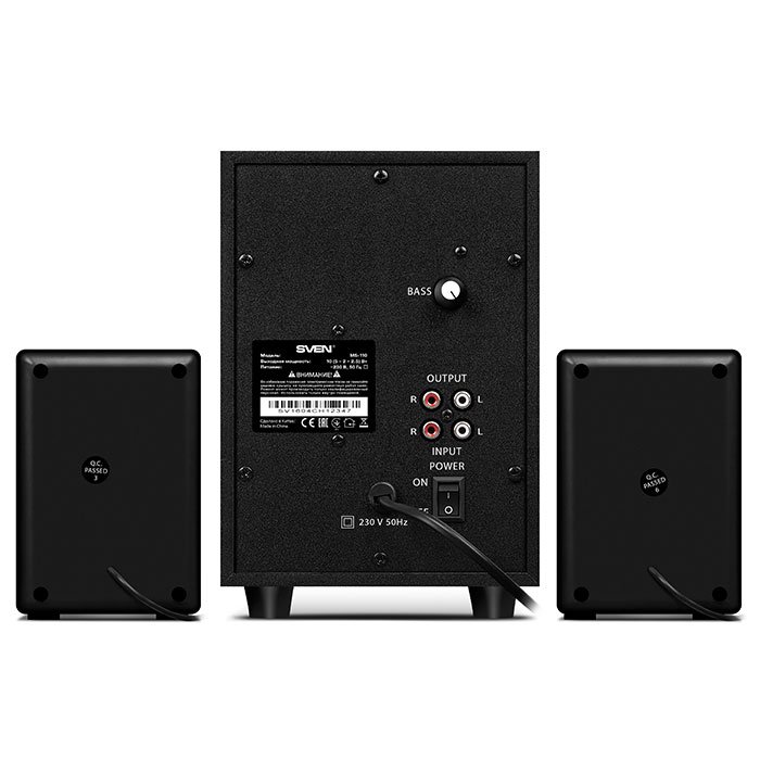 Колонки Sven MS-110 черные - ForteMarket Колонки Sven MS-110 черные купить,0