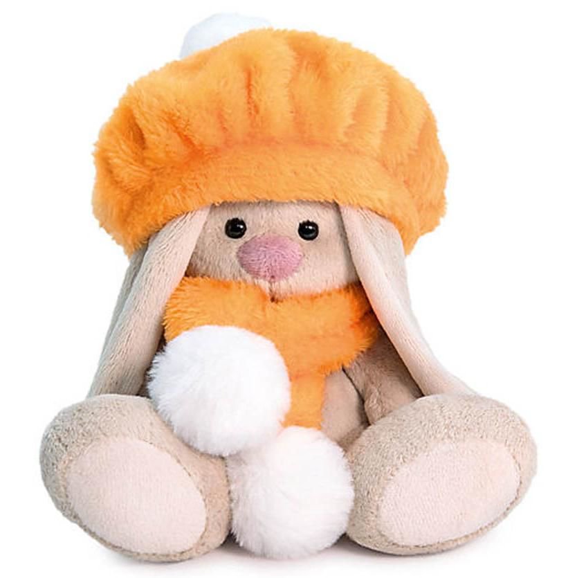 Мягкая игрушка Зайка Ми в оранжевом берете 15см купить,NaN