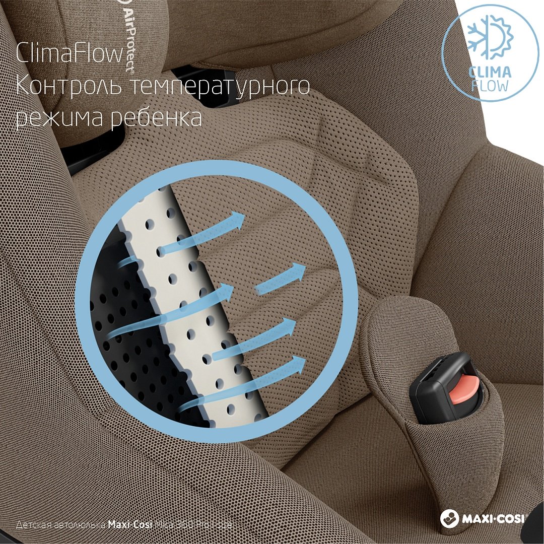 Maxi-Cosi Mica 360 Pro I-size Truffle 8549251110 0/1 (до 18 кг) коричневый купить,NaN