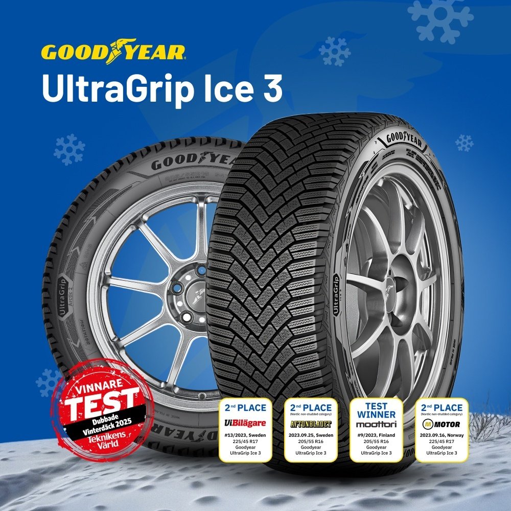 Goodyear ULTRAGRIP ICE 3 265/55 R20 113 T без шипов