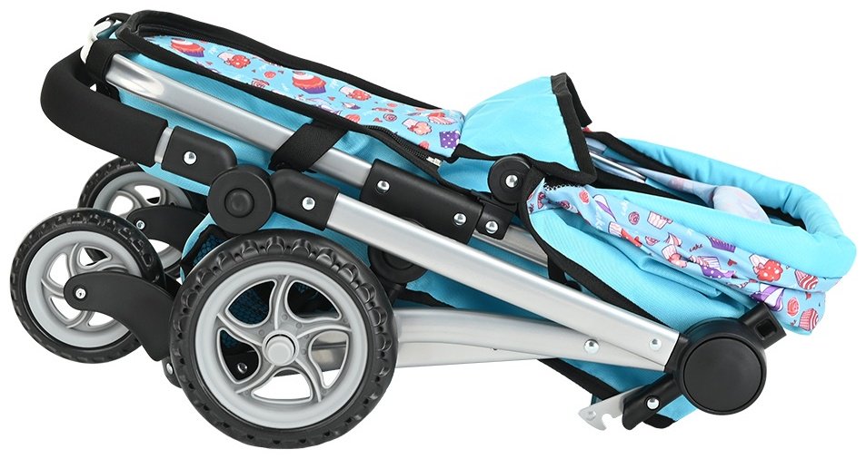 Коляска Pituso Пироженки 9651B-Blue купить,NaN