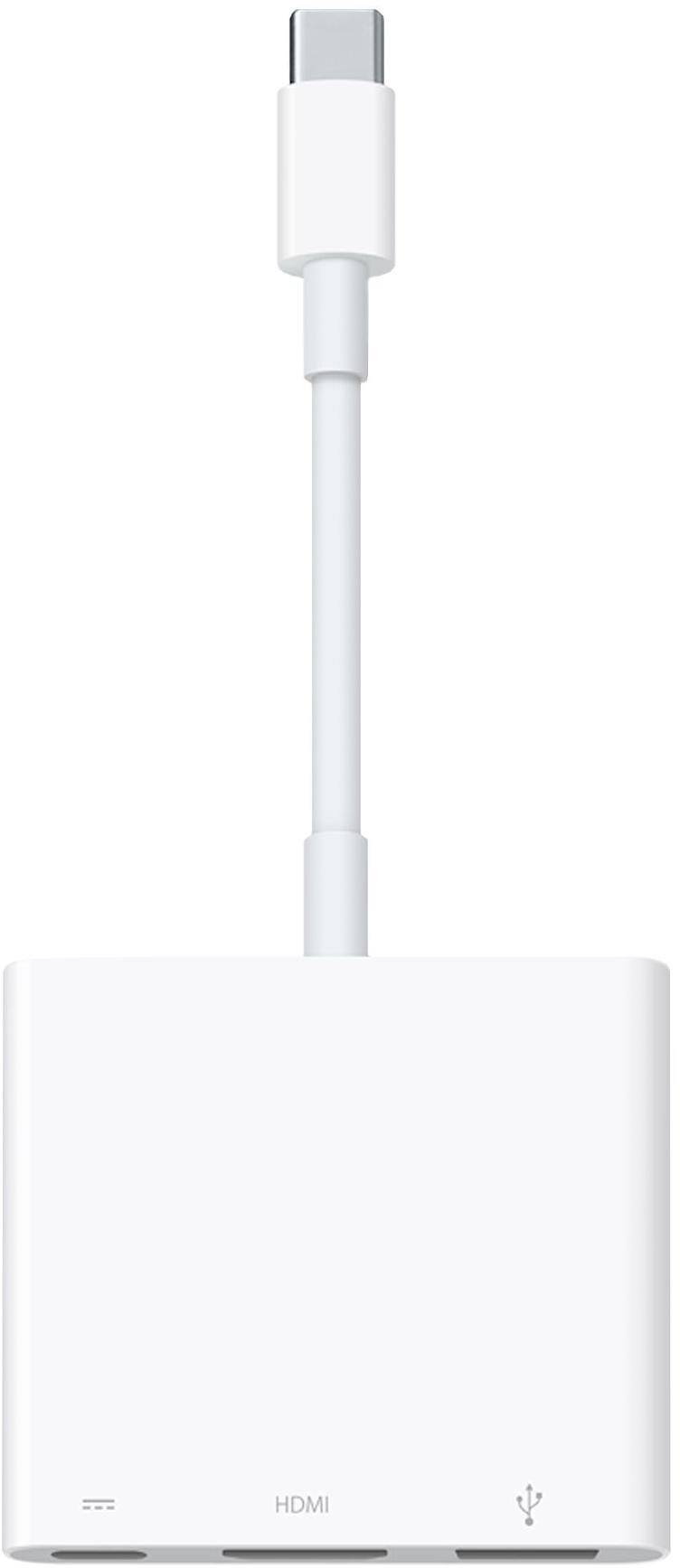 Адаптер Apple USB-C to Digital AV MUF82 белый купить,49657