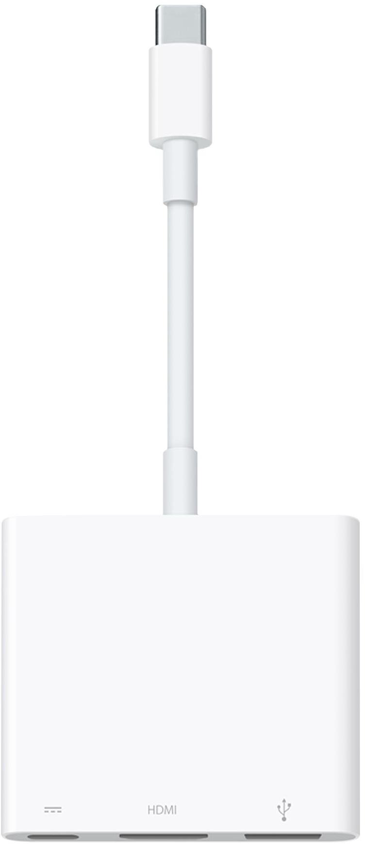 Адаптер Apple USB-C to Digital AV MUF82 белый купить,49657