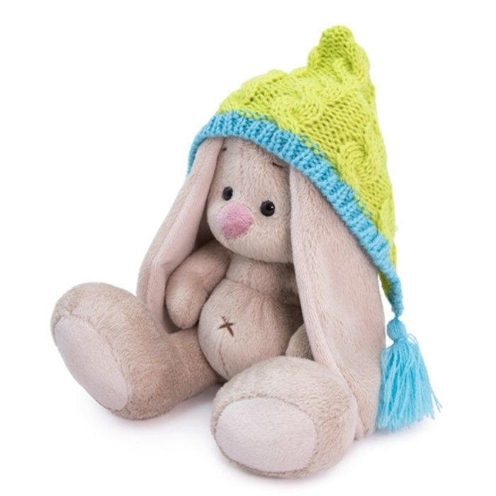 Мягкая игрушка Budi Basa Зайка Ми в шапочке с кисточками 15см купить,NaN