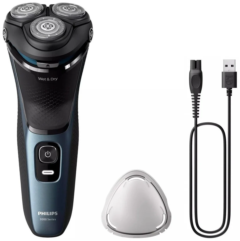 Электробритва Philips S3144/00 черно-синяя - ForteMarket Электробритва Philips S3144/00 черно-синяя купить,0