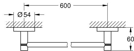 Grohe держатель 40366GL1 1 шт, металл - ForteMarket Grohe держатель 40366GL1 1 шт, металл купить,NaN
