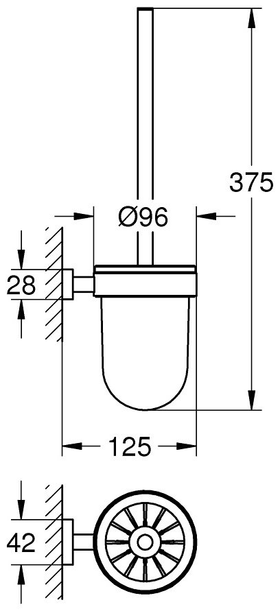 Grohe Essentials Cube 40513001 серебристый