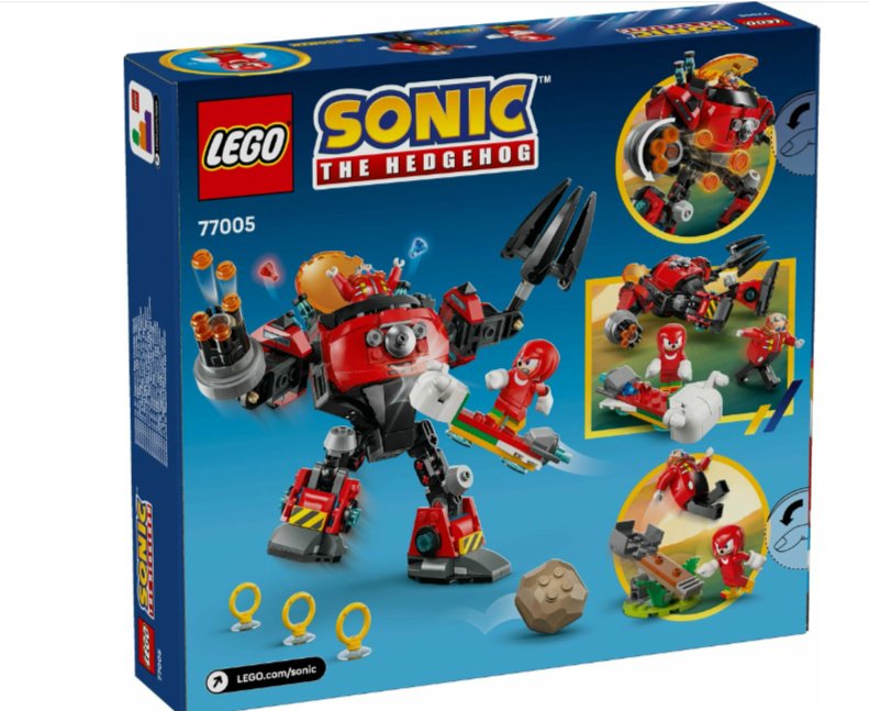 Конструктор LEGO Соник Наклз против Эгг-сокрушителя Др. Эггмана, деталей 350 шт купить,NaN