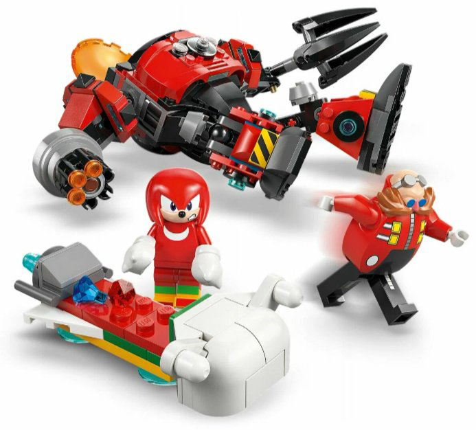 Конструктор LEGO Соник Наклз против Эгг-сокрушителя Др. Эггмана, деталей 350 шт купить,NaN