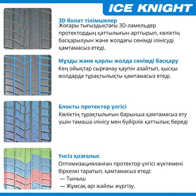 Автомобильная шина Tercelo Ice Knight 205/50 R17 89H зимняя купить,NaN