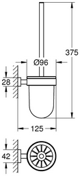 Grohe Essentials Cube 40513001 серебристый