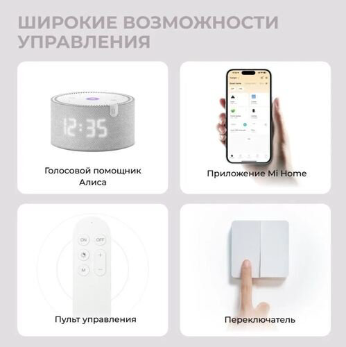 Светильник потолочный Yeelight без цоколя белый купить,NaN