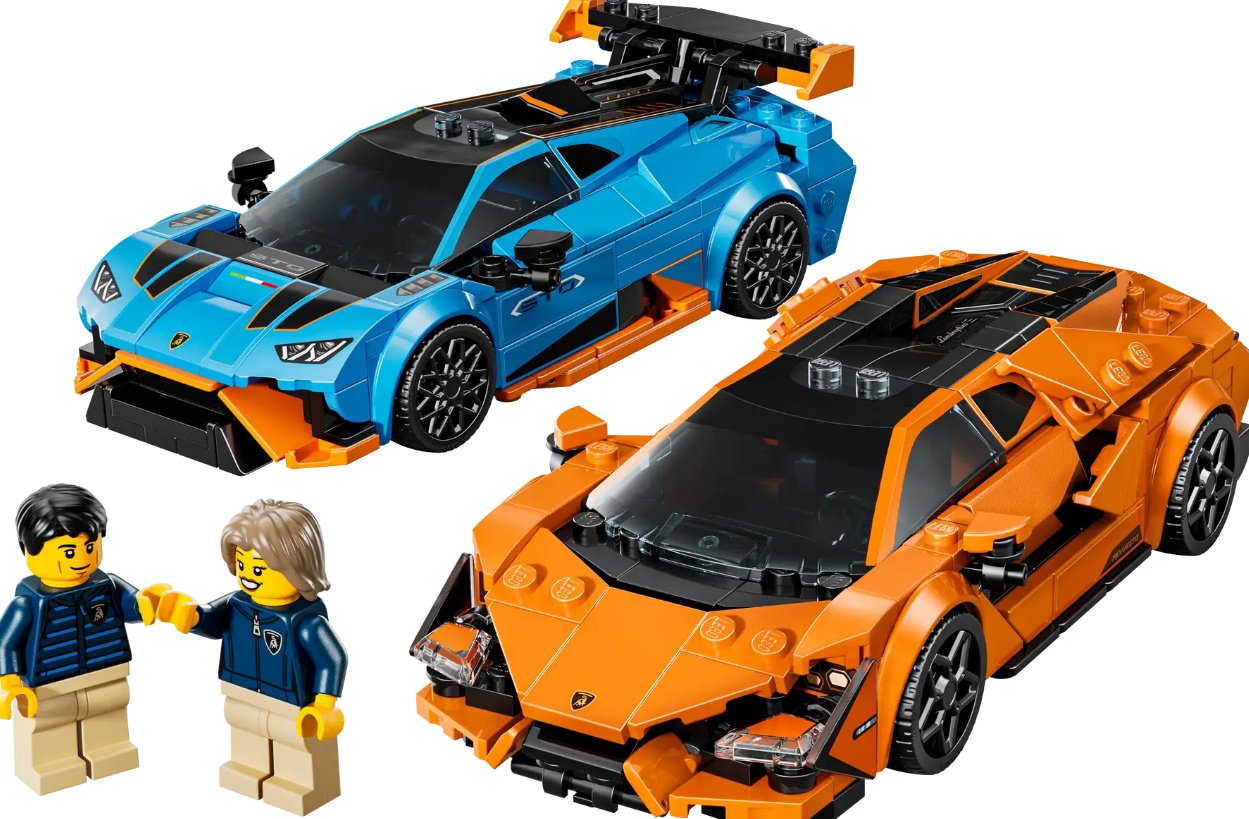 Конструктор LEGO Lamborghini Revuelto и Huracán STO, деталей 607 шт купить,NaN