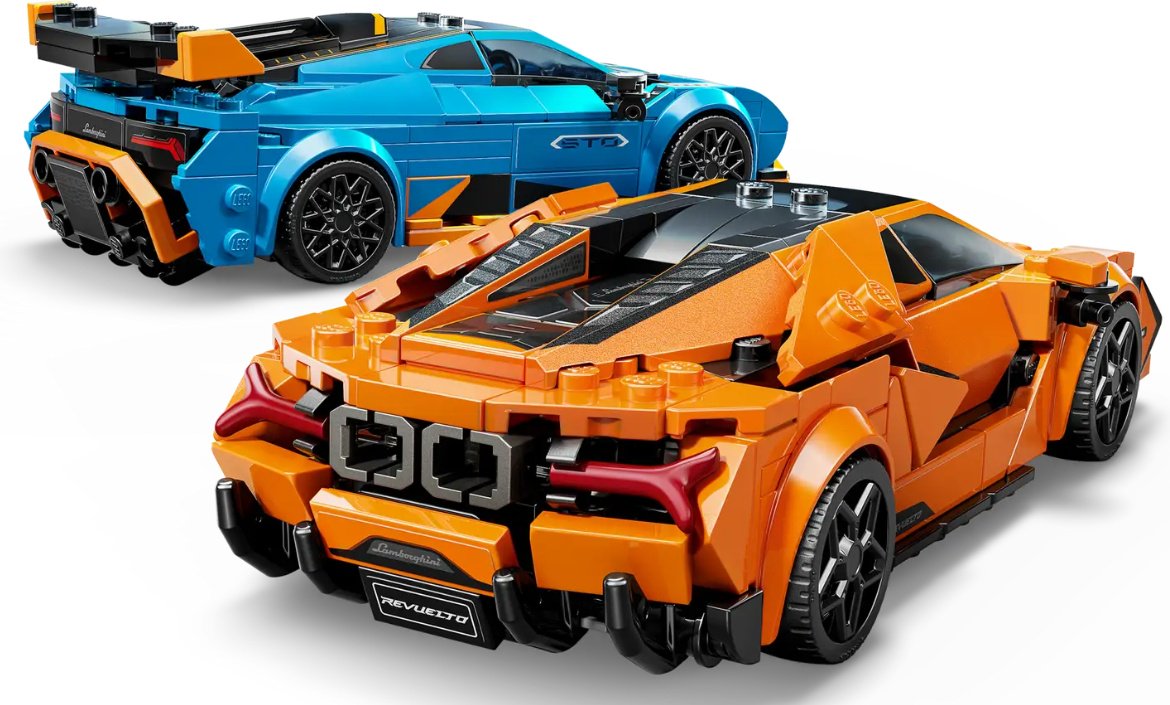 Конструктор LEGO Lamborghini Revuelto и Huracán STO, деталей 607 шт купить,NaN
