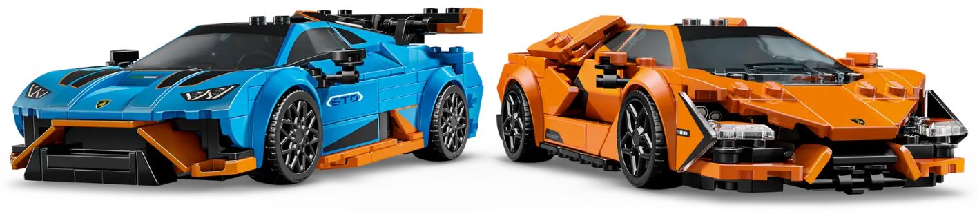 Конструктор LEGO Lamborghini Revuelto и Huracán STO, деталей 607 шт купить,NaN
