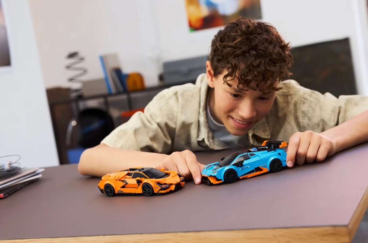 Конструктор LEGO Lamborghini Revuelto и Huracán STO, деталей 607 шт купить,NaN
