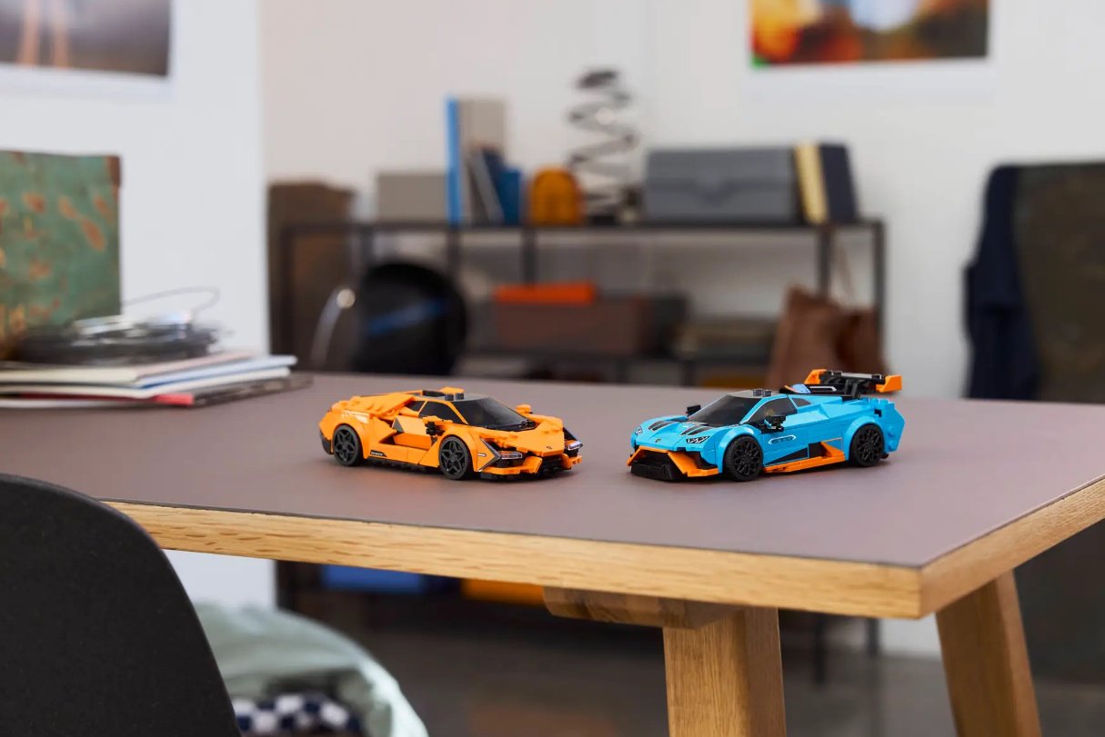 Конструктор LEGO Lamborghini Revuelto и Huracán STO, деталей 607 шт купить,NaN