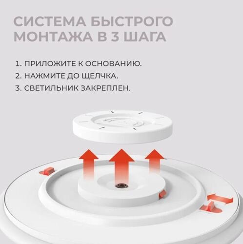 Светильник потолочный Yeelight без цоколя белый купить,NaN