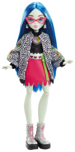 Кукла-модель Monster High Ghoulia Yelps HHK58, 27 см аксессуары в комплекте купить,NaN