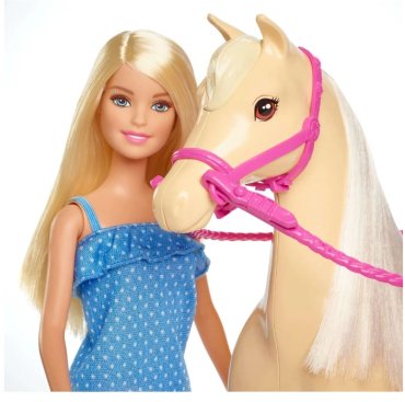 Кукла-модель BARBIE Barbie Наездница FXH13, 29 см аксессуары в комплекте, с мимикой