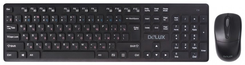 Клавиатура Delux DLD-1505OGB черный