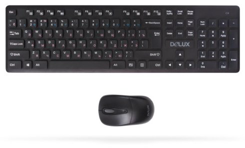 Клавиатура Delux DLD-1505OGB черный купить,7300