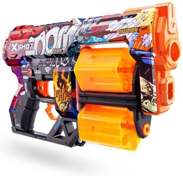 Бластер X-Shot Dread-Boom с 12 стрелами 36517/C, мультиколор