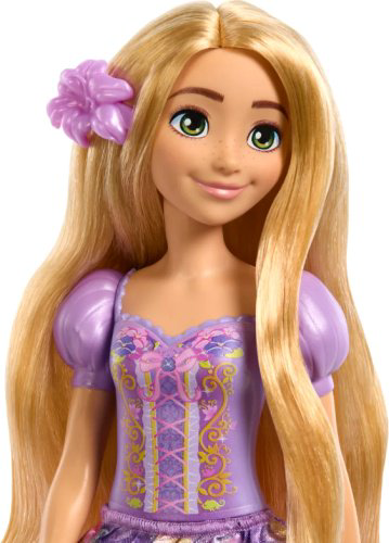 Кукла-модель DISNEY PRINCESS Рапунцель Модная HTV86, 29 см аксессуары в комплекте, руки и ноги подвижные купить,NaN