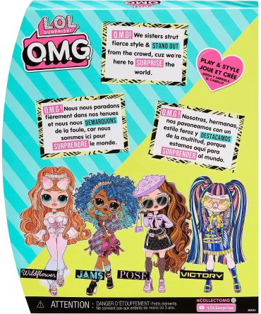 Кукла коллекционная L.O.L. Surprise! OMG Victory серия-8, 25 см купить,NaN