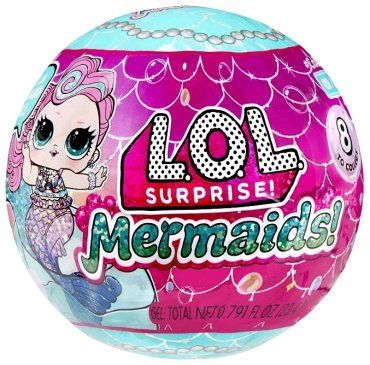 Кукла-сюрприз L.O.L. Surprise! Mermaids! 43465, 9 см купить,0