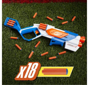 Бластеры Nerf Hasbro N Strikeback G0218, пластик, EVA 18 шт