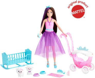 Кукла-модель Barbie Barbie Dreamtopia Skipper Barbie Dreamtopia Skipper HLC29, 25 см аксессуары в комплекте купить,NaN