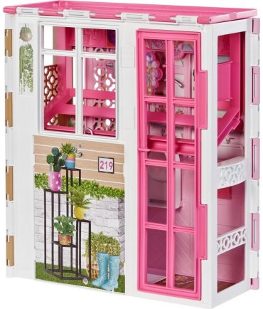 BARBIE кукольный дом, питомец, мебель HCD470