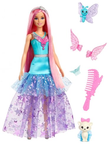 Кукла-модель BARBIE TOUCH OF MAGIC КУКЛА МАЛИБУ JCW480, 18 см