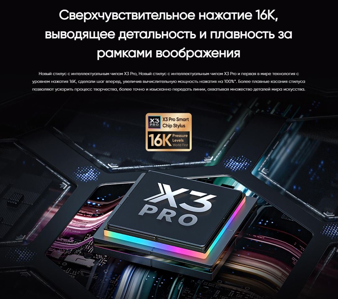 Графический планшет XP-PEN Artist Pro 16 Gen 2 черный