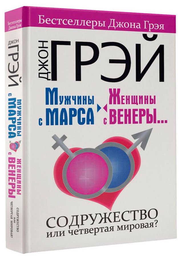 Психологическая литература Грэй Дж. Мужчины с Марса, женщины с Венеры.... Содружество или четвертая мировая? купить,NaN
