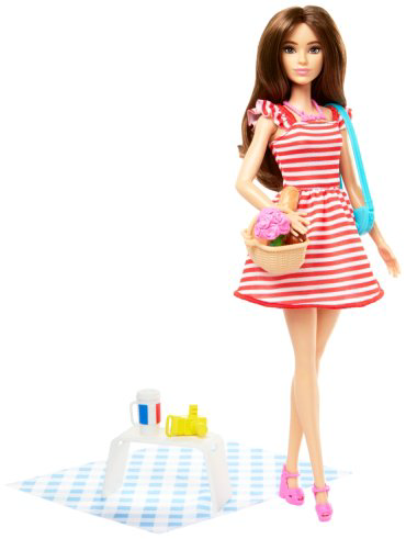 Кукла-модель BARBIE путешественница HWH990, 29 см