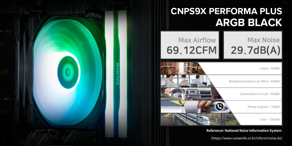 Кулер Zalman CNPS9X PERFORMA PLUS ARGB BLACK черный - ForteMarket Кулер Zalman CNPS9X PERFORMA PLUS ARGB BLACK черный купить,14084