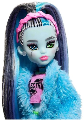 Кукла-модель Monster High Creepover Party Frankie HKY68, 27 см аксессуары в комплекте, руки и ноги подвижные купить,NaN