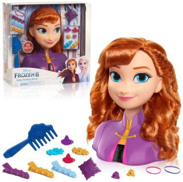 Кукла-модель Disney Манекен для причесок Анна 32811F, 20 см купить,NaN