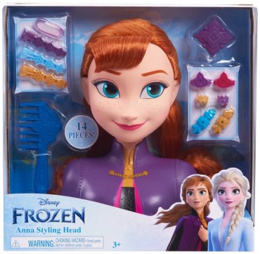 Кукла-модель Disney Манекен для причесок Анна 32811F, 20 см