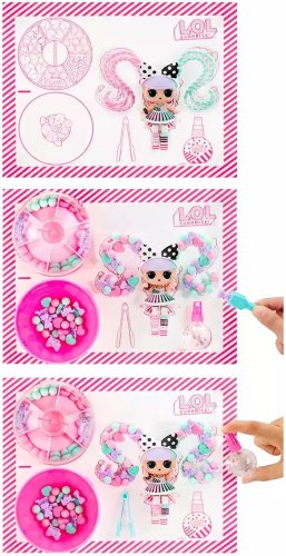 Кукла-сюрприз L.O.L. Surprise! Hair Beads 432146, 8 см купить,0