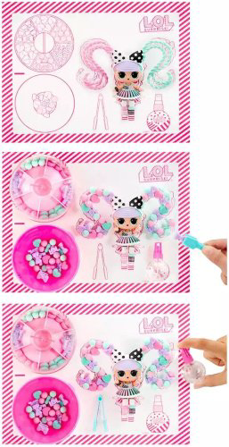 Кукла-сюрприз L.O.L. Surprise! Hair Beads 432146, 8 см купить,NaN