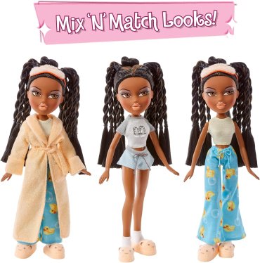 Кукла-модель Bratz Slumber Party Sasha, 28 см