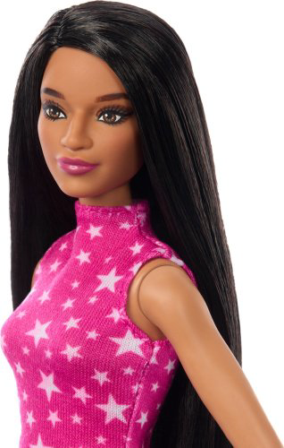 Barbie Fashionistas. Барби в топе со звездами HRH130, 29 см купить,NaN