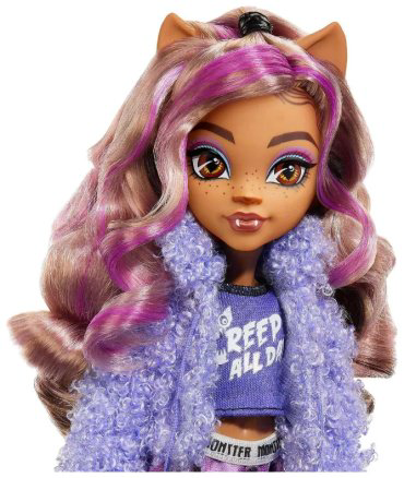 Кукла-модель Monster High Creepover Party Clawdeen HKY67, 27 см аксессуары в комплекте купить,NaN
