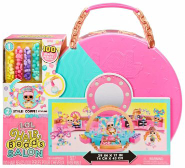 Кукла-модель L.O.L. Surprise! Hair Beads Салон L.O.L. SURPRISE! 62666, 8 см
