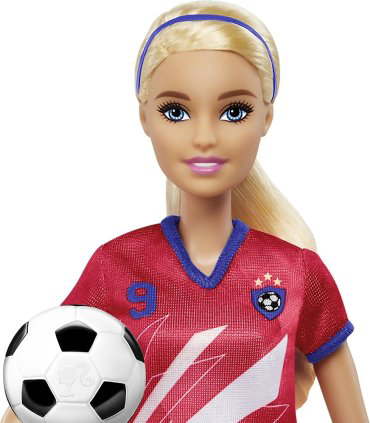 Кукла-модель Barbie I Can Be Футболистка HCN170, 27 см купить,NaN