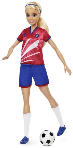 Кукла-модель Barbie I Can Be Футболистка HCN170, 27 см