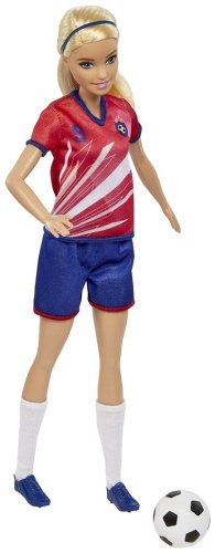Кукла-модель Barbie I Can Be Футболистка HCN170, 27 см